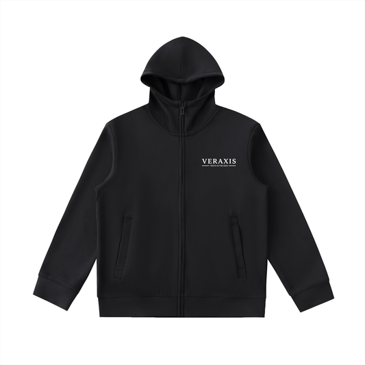 VERAXIS ZIP HOODIE — HIGH NECK